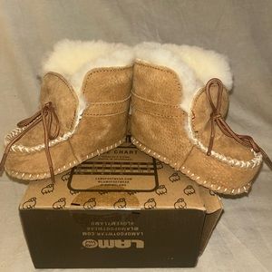 LAMO Baby Moc With Sheepskin Lining.